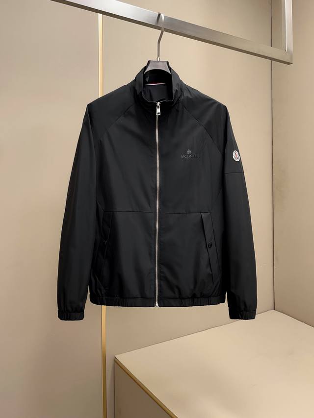 Super hot-selling spring and summer new Moncler men's woven brushed soft shell j