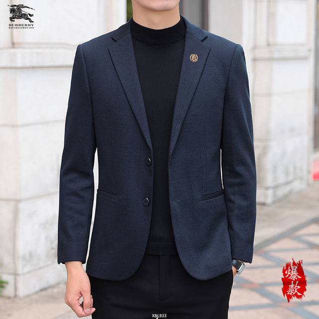 Burberry. 2025 early spring men's casual suit jacket, the latest fashion trend,
