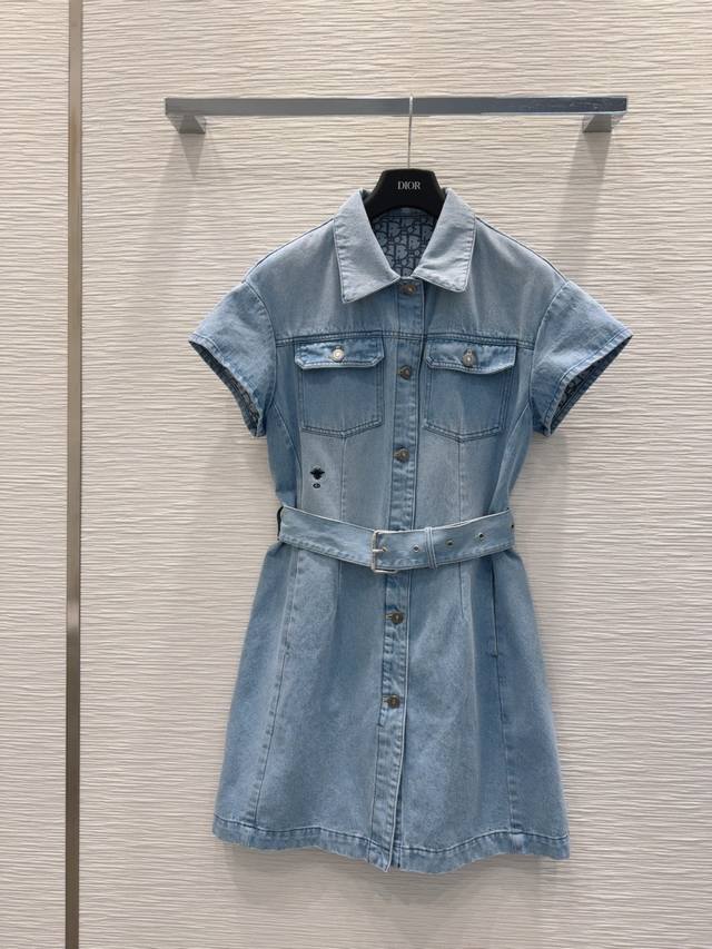 Christian Dio* 2025Ss new nostalgic series with old-fashioned effect, plain deni