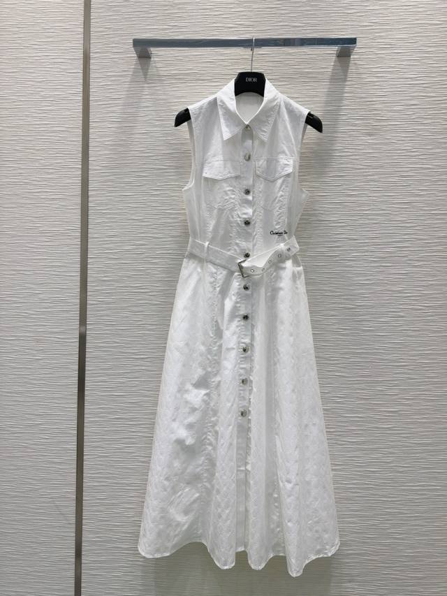 Christian Dio* 2025Ss new vest dress is fashionable, low-key, elegant and luxuri