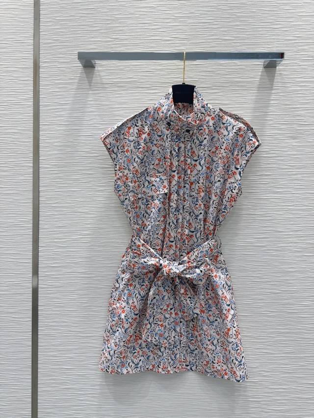Louis Vuitto*2025Ss new dress with printed fabrics and cute style. The style is