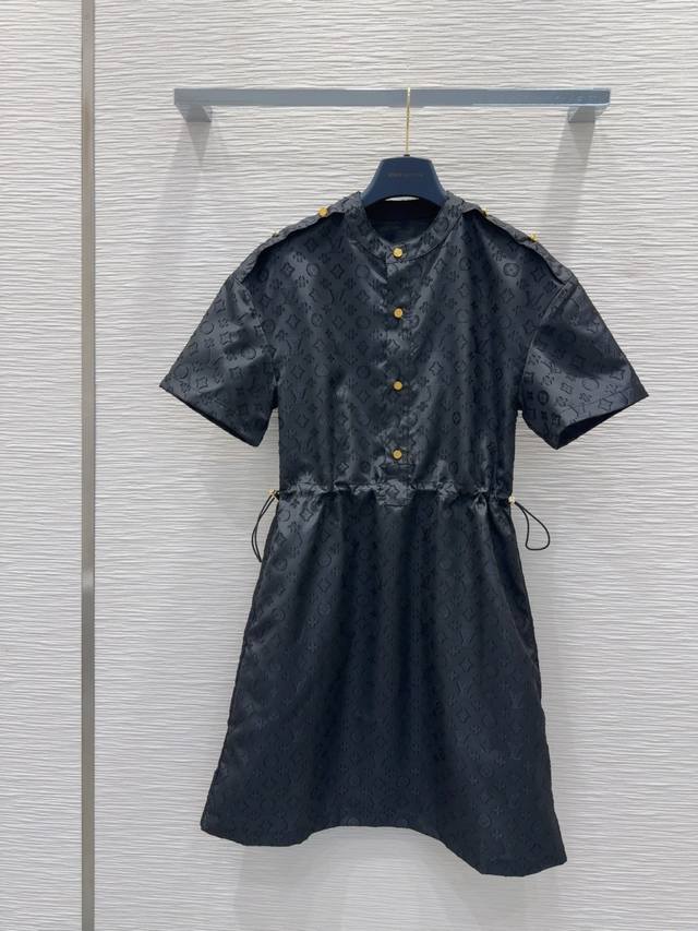 Louis Vuitto*2025Ss new dress with jacquard fabric and cute style. The style is