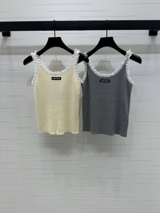 New original high-end quality Miumi*2025 spring and summer latest series! Lace s