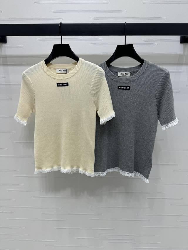 New original high-end quality Miumi*2025 spring and summer latest series! Lace k