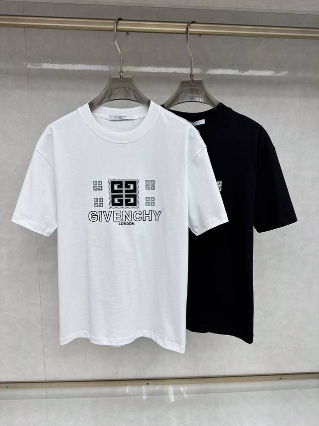 Givenchy 2025Ss spring and summer latest short-sleeved T-shirt, soft to the touc