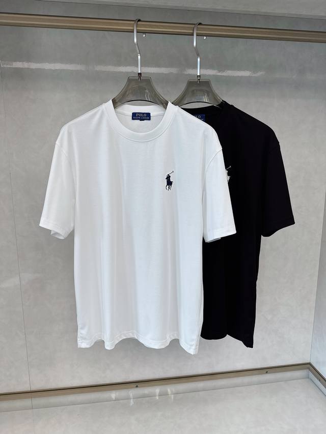 2025 Spring and Summer New Releases, Latest Short-sleeved Round Neck T-shirts, H