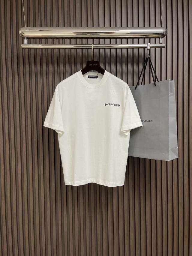 Chrome Hearts Ch 2025Ss early spring new printed short-sleeved T-shirt, offset d