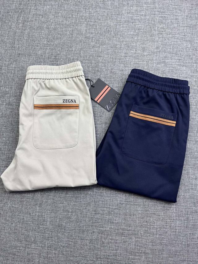 Zzegna summer men's casual pants, sourced from trading company channels, high-en