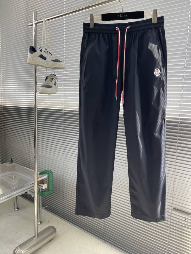 Mon 25Ss Spring and Summer Series Casual Pants Size: M-3Xl Style: Straight Casua