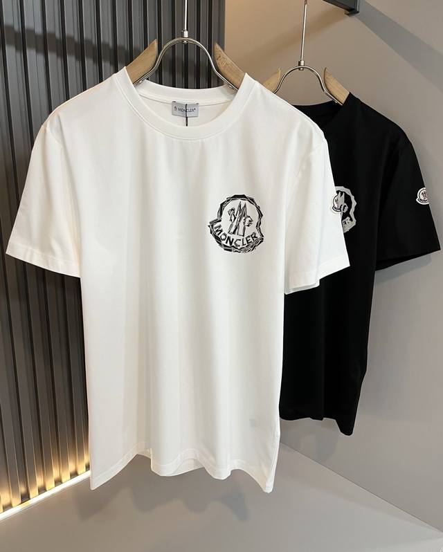 Moncler 2025 Spring and Summer latest unisex trade order short-sleeved T-shirt,