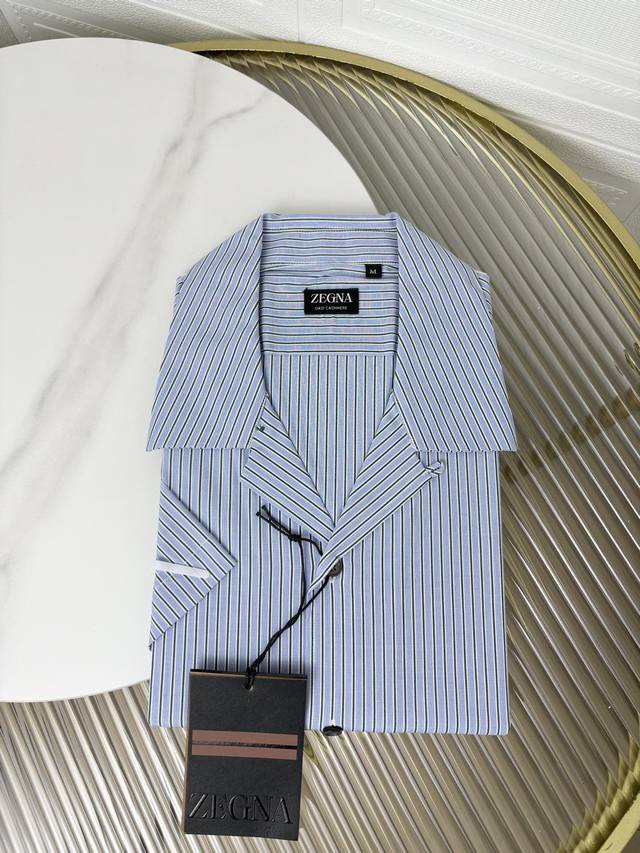 Ez Men's Business Casual Cotton Short-sleeved Shirt, channel goods from trading