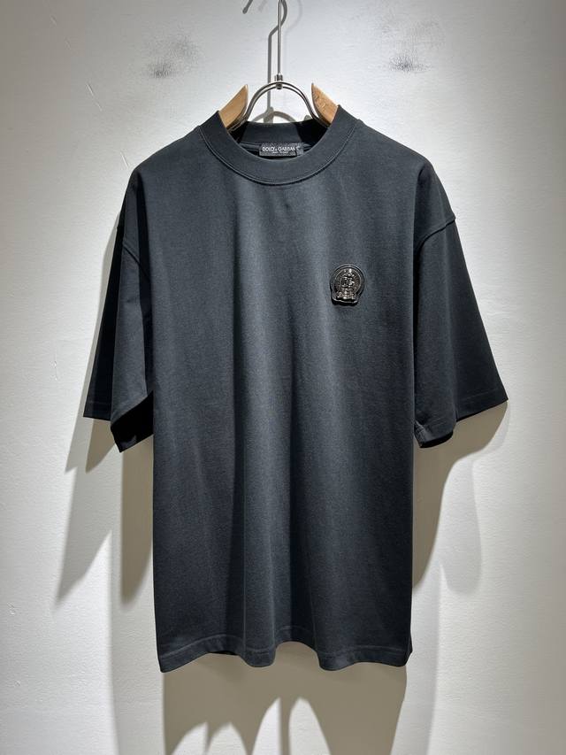 Dolce&Gabba*A 2025 spring and summer new men's and women's short-sleeved T-shirt