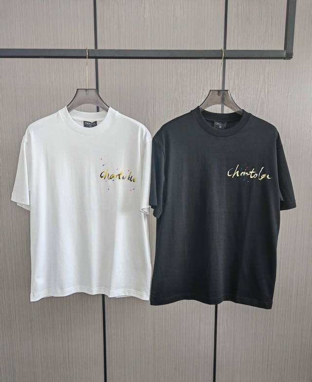 Chanel. The latest printed men's round neck T-shirt for spring and summer 2025.