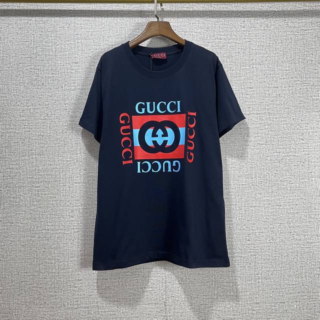 Gucci*25 new summer short-sleeved half-sleeved T-shirt for men and women couples