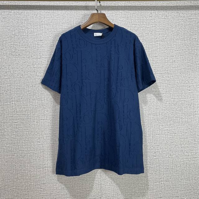 Di*R 2025 Fw Early Fall New Style Jacquard Knitted Crewneck T-shirt Decorated wi