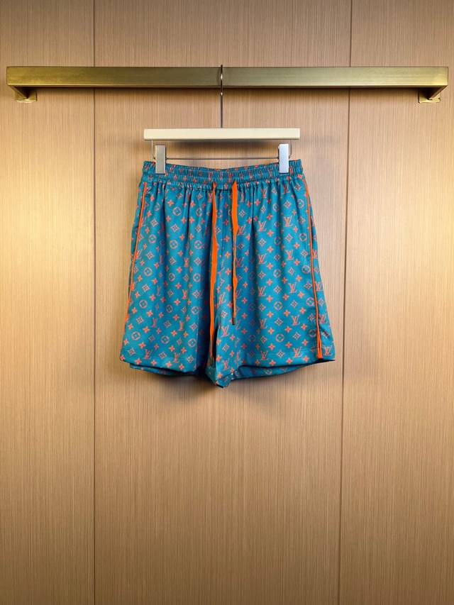 Lv 25Ss Spring/Summer new full-print shorts and shorts release summer vitality t