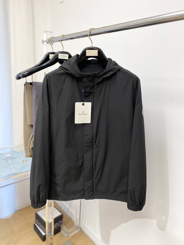 Moncler, 2025 new jacket, stylish and handsome, simple and versatile, cuffs embr