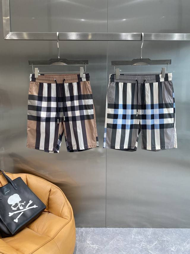 Bajia Burberry plaid shorts classic Burberry plaid iconic plaid + drawstring des