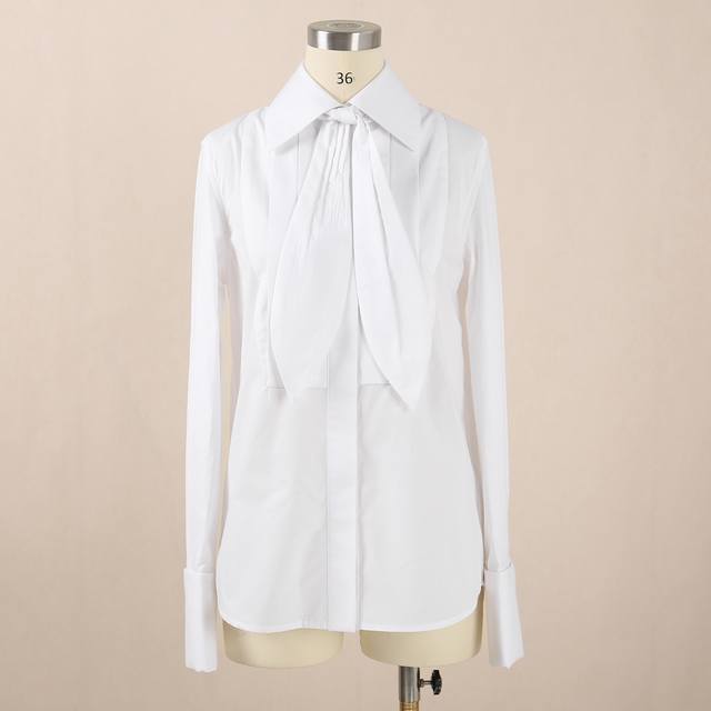 5Ss new 25Ssloewe ribbon shirt Park Hye-min, Gisele's same show style main push,