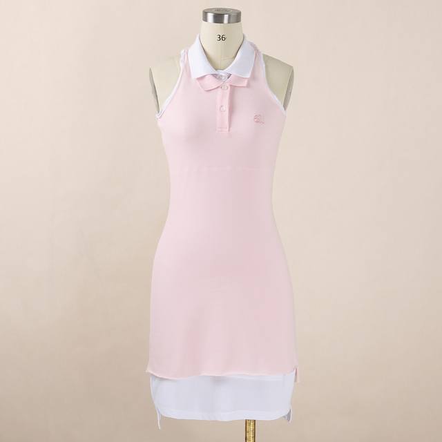 5Ss new 25Ssalexander Wang halter neck layered Polo dress Smlp : color matching