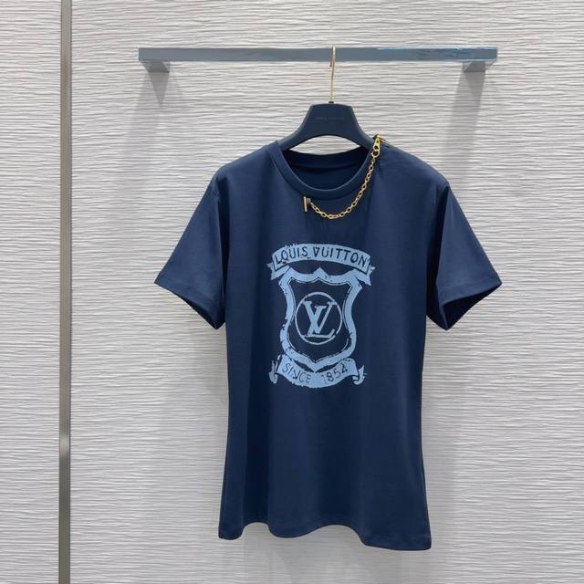Louis Vuitto*2025Ss new T-shirt with high density and great feel. It is a piece