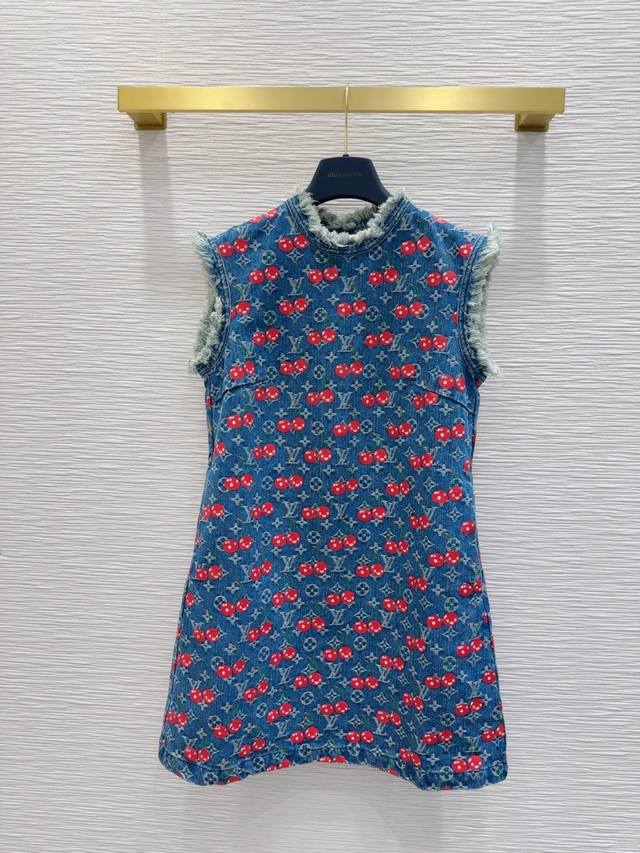 Louis Vuitto* 2025Ss new denim high version ~ Super fashionable new denim fermen