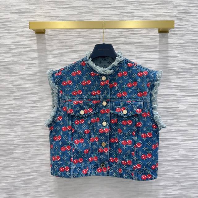 Louis Vuitto* 2025Ss new denim high version ~ Super fashionable new denim washed
