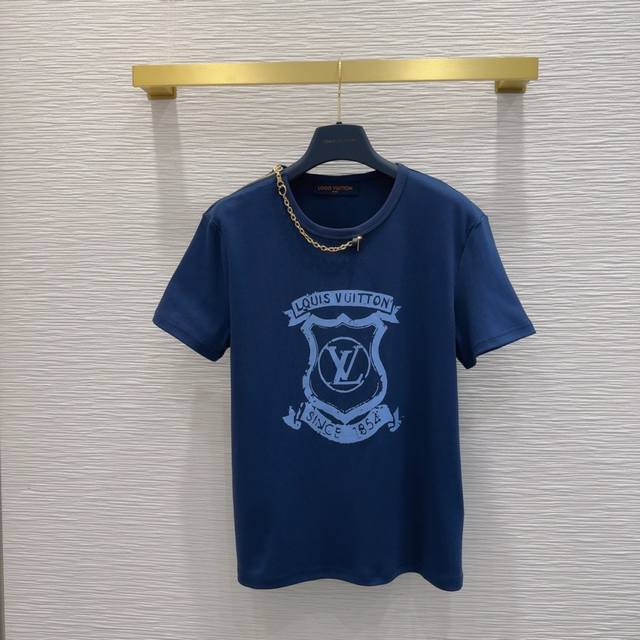 Louis Vuitto*2025Ss new T-shirt with high density and super good feel. It is a p