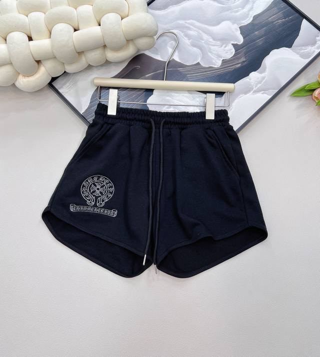 Chrome Hearts new Chrome Heavy Industry silver thread embroidered logo elastic w