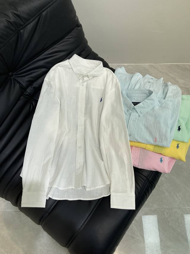 Ralph Laure* Ralph 25 new Polo pony embroidered macaron color shirt. As an indis