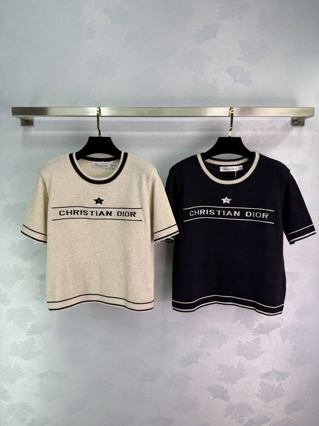 Dio* 2025 Spring and Summer latest series! Five-pointed star logo knitted custom