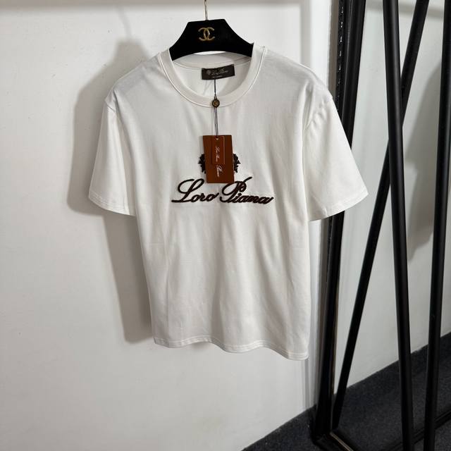 Style No. 20253754 Loro Piana*Lp new flocked large logo embroidered slim short-s