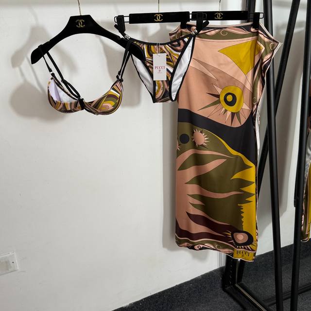 Style No. 20253757 Pucc* new bikini two-piece swimsuit set, bra underwear + brie