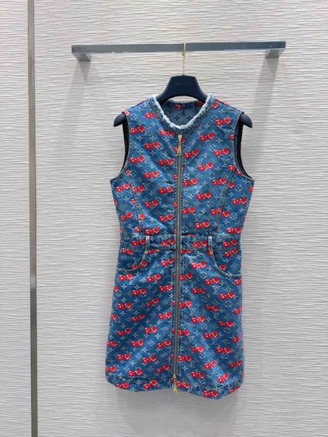 Louis Vuitto* 2025Ss new denim high version ~ Super fashionable new denim fermen