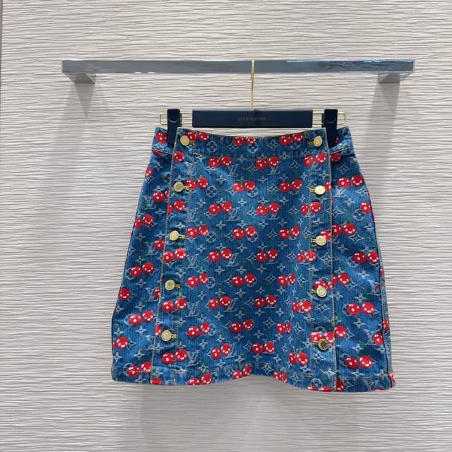 Louis Vuitto* 2025Ss new denim high version ~ Super fashionable new denim fermen