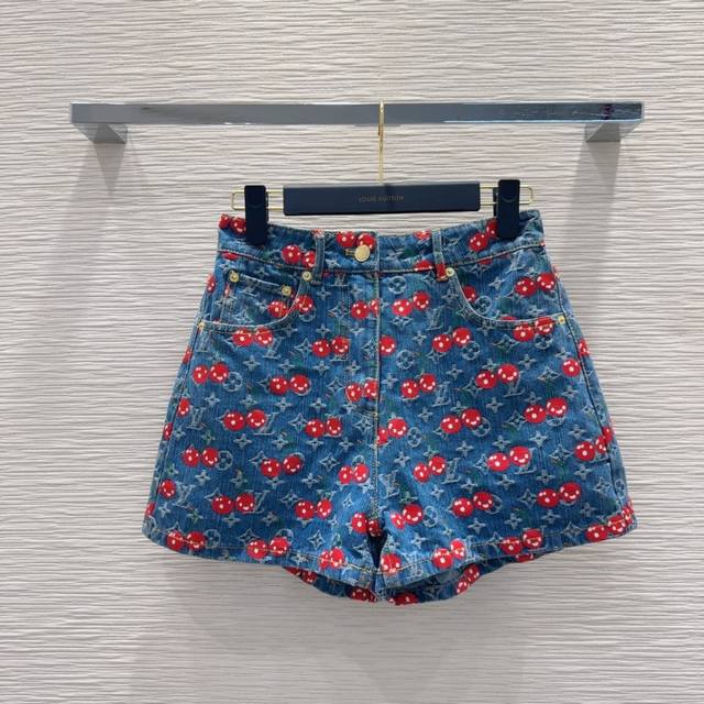 Louis Vuitto* 2025Ss new denim high version ~ Super fashionable new denim fermen