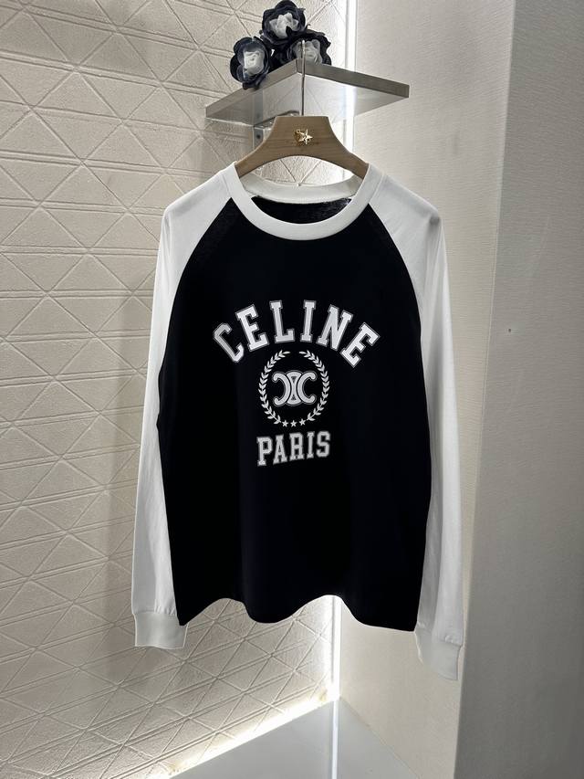 Celin*2025 new arrivals round neck raglan letter long sleeves custom Yb original