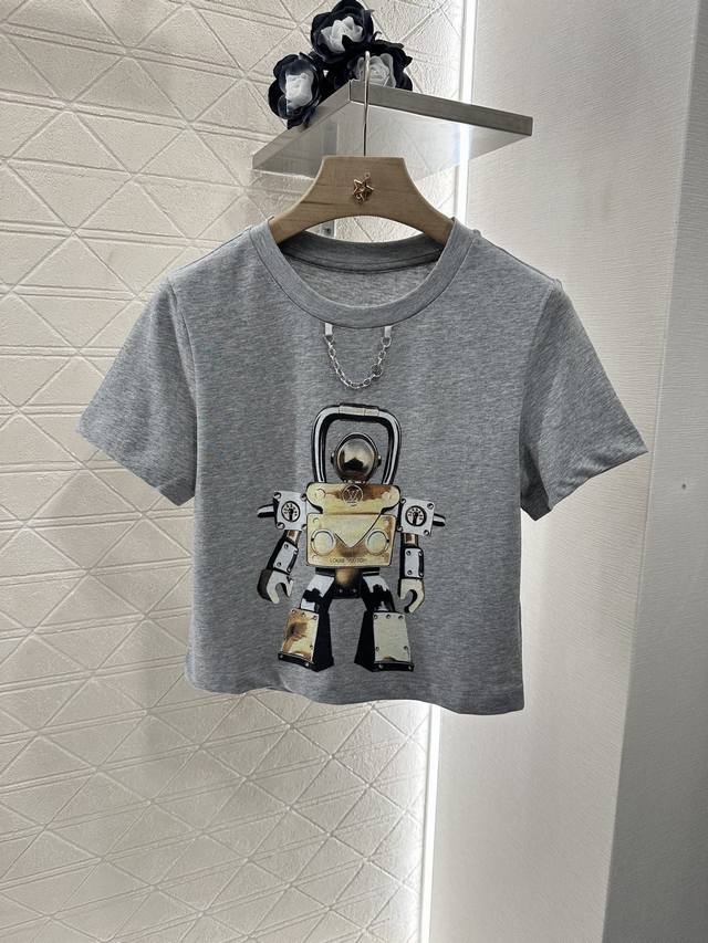 Louis Vuitto*2025 new arrivals Short printed chain Customized Yb mercerized cott