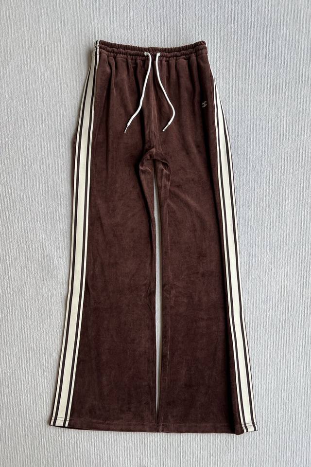 25 Summer new resort series velvet series zipper jacket casual trousers Yb custo