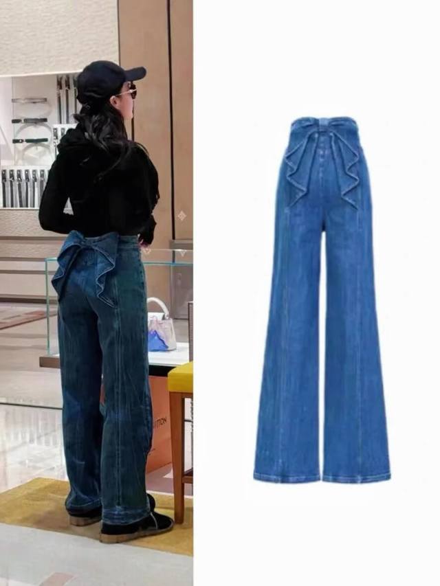 P] New style [P]! Latest Bow 25New bow jeans. Size: Sml. .