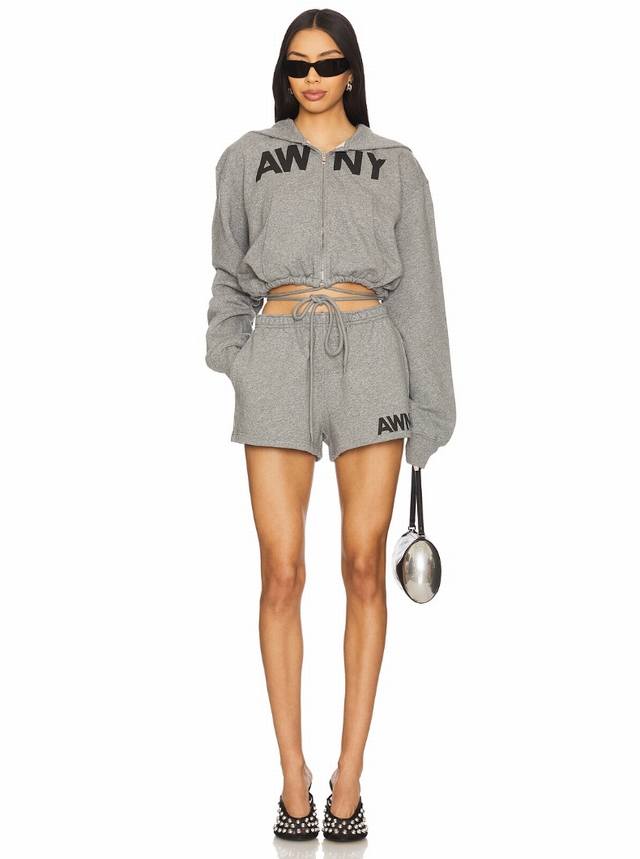 P] New style [P]! Latest Aw 25New hooded sweatshirt with straps + sweatshirt sho