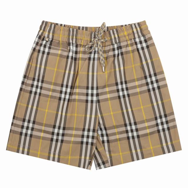 Burberry new checkered beach shorts Size: Xs-L