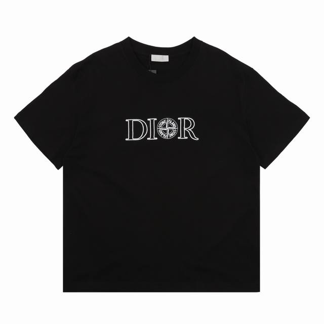 Cd x Stone Island co-branded printed short-sleeve Size: Xs-L