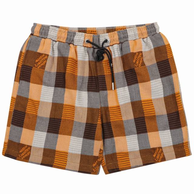 Louis Vuitton checkerboard embroidered letter shorts Size: Xs-L