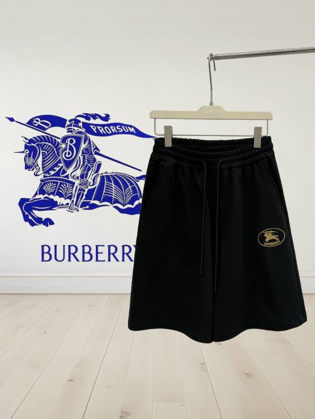 High Quality] Burberry brand wheat ears and warhorse letters logo embroidery cra