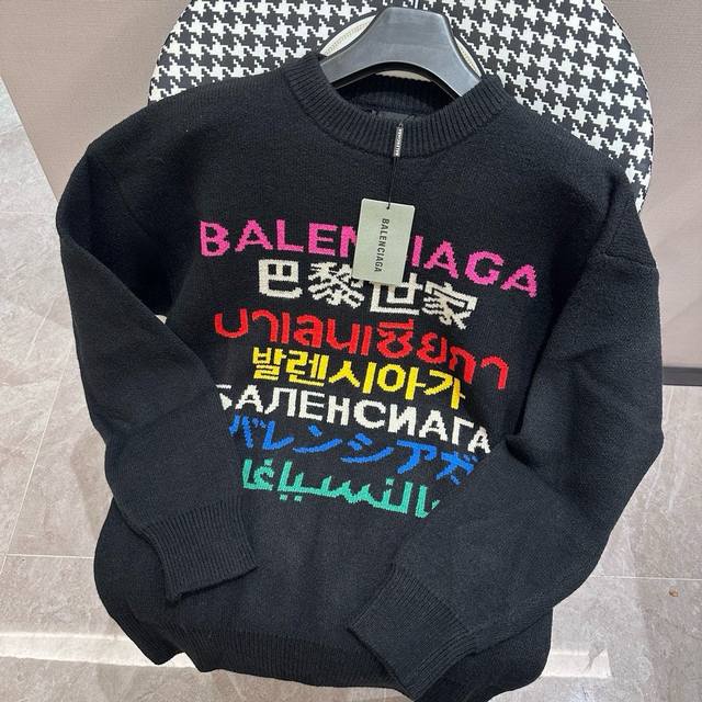 Balenclaga Balenclaga new autumn and winter models in multiple languages, versat