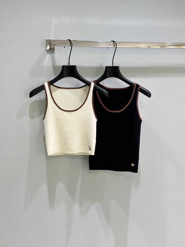 25Ss Spring and Summer new arrival! Contrast color vest camisole top, camisole c