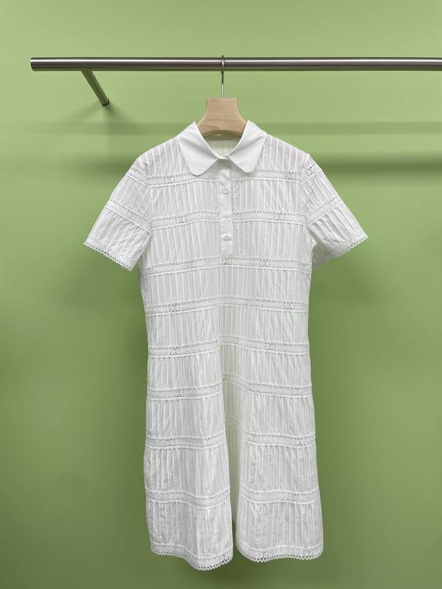 Celine 2025 Spring and Summer New Nanfa Embroidered Dress Gentle Sniper, this Fr