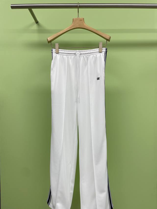 Celine 2025 Spring/Summer new Arc de Triomphe embroidered contrasting edge sport