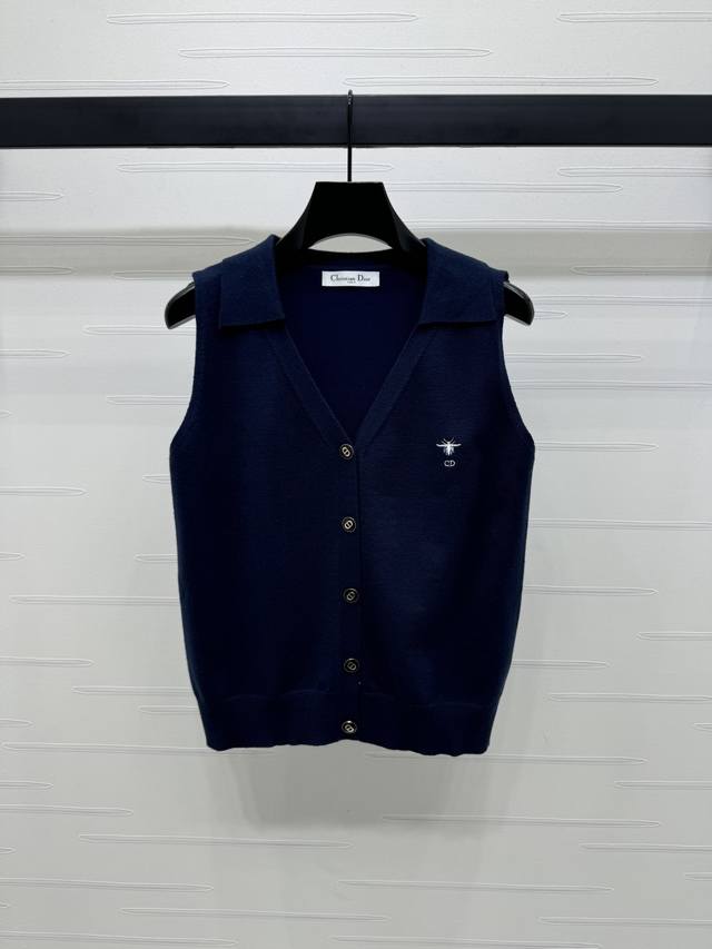 New original high-end quality Dio* 2025 Spring and Summer new series! Lapel knit